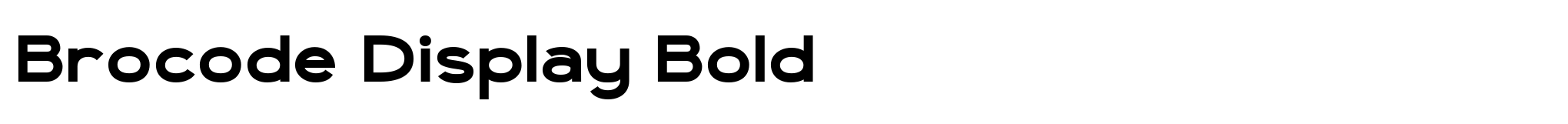 Brocode Display Bold image